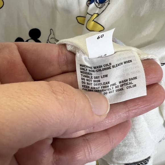 Uniqlo Disney Womens T Shirt Mickey Mouse Donald Duck Crew Neck Short Sleeve Tee - Picture 6 of 9